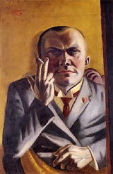 Self Portrait with Cigarette 1923