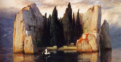 The Isle of the Dead, 1883 by Arnold Boecklin