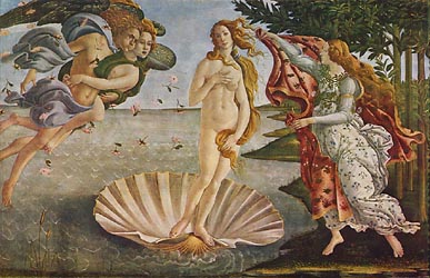 The Birth of Venus, c1485