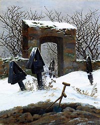 Graveyard under Snow, 1826