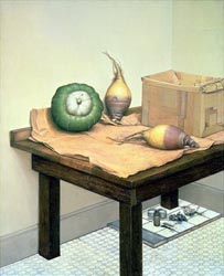 Still Life with Squash and Rutabagas, 1975