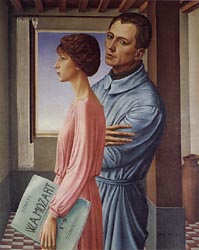 Portrait of the Artist and his Wife (The Double Portrait), 1920