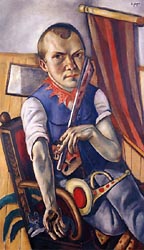 Self Portrait as a Clown 1921