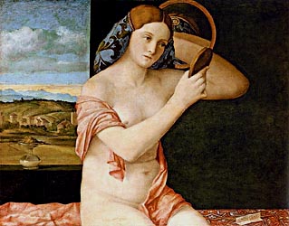 Woman with a Mirror