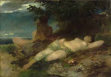 Nymph and Satyr, 1871