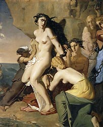 Andromeda Chained to the Rock by the Nereids, 1840