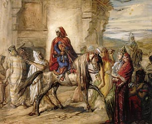 Arab Horsemen Leaving for the Fantasia, 1847