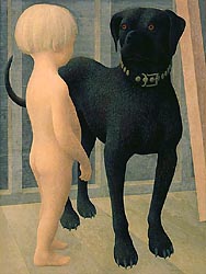 Child and Dog, 1952