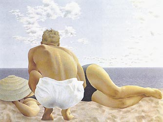 Couple on Beach, 1957