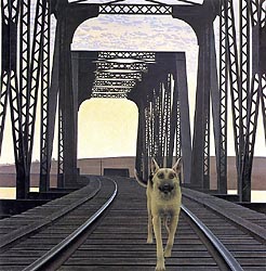 Dog and Bridge, 1978