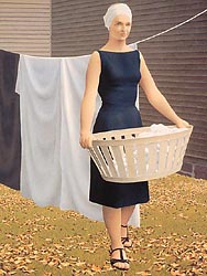 Woman at Clothes-line, 1956-57