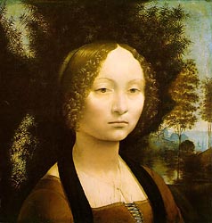 Portrait of Ginevra Benci, 1476