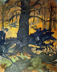 The Legend of Saint Hubert - The Devil's Hunt, 1897