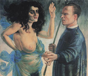 Self with Muse 1924