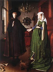 Portrait of Giovanni Arnolfini and his Wife, 1434