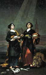 Saints Justa and Rufina, 1817