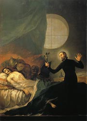 St Francis Borja at the Deathbed of an Impenitent, 1788
