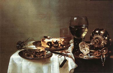 Still Life with Blackberry Pie, 1631