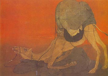 The Journey's End - by Abanindranath Tagore