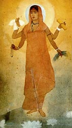 Bharat Mata - by Abanindranath Tagore