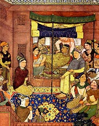 Birth of a Prince - Jahangir Nama (detail)