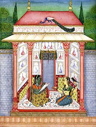 Dhanyashari Ragini - Rajastha, Bikaner, c1695