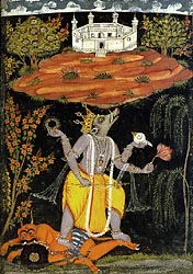 Varaha, the Boar Incarnation of Vishnu - Punjab Hills, Bilaspur, c1730-40