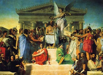 The Apotheosis of Homer, 1827