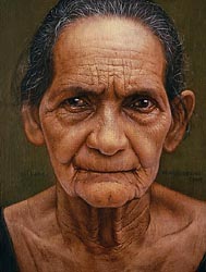Portrait Sri Lankan Rice-Farmer, 55 years old (2004)