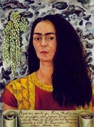 Self Portrait with Loose Hair 1947