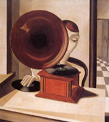 Woman with a Gramophone, 1928