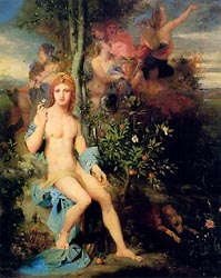 Apollo and the Nine Muses, 1856