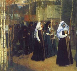 Taking the Veil, 1897