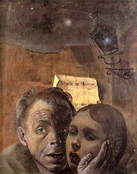 Fear (Self Portrait with Niece Marianne) 1941