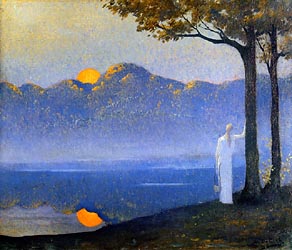 The Muse at Sunrise, 1918
