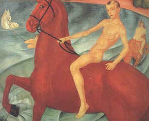 Bathing of the Red Horse, 1912