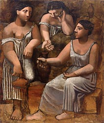 Three Women at the Spring, 1921