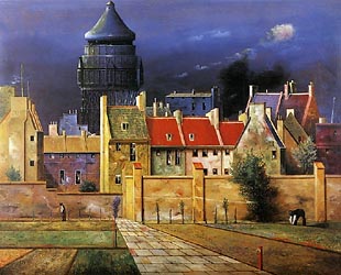 Water Tower in Bremen 1931