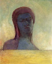 Yeux clos (closed eyes), c1894