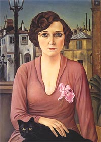 Marcella 1926 by Christian Schad