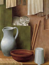 Still Life with Cat, 1923