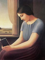 Woman Reading at the Window, 1925