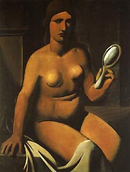 Nudo con lo Specchio, 1923-24