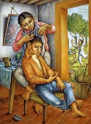 El Peluquero Zurdo, 1949 by Emilio Bas Viaud