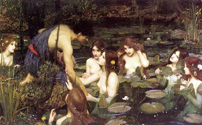 Hylas and the Nymphs, 1898