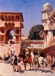 Departure for the Hunt, c1885